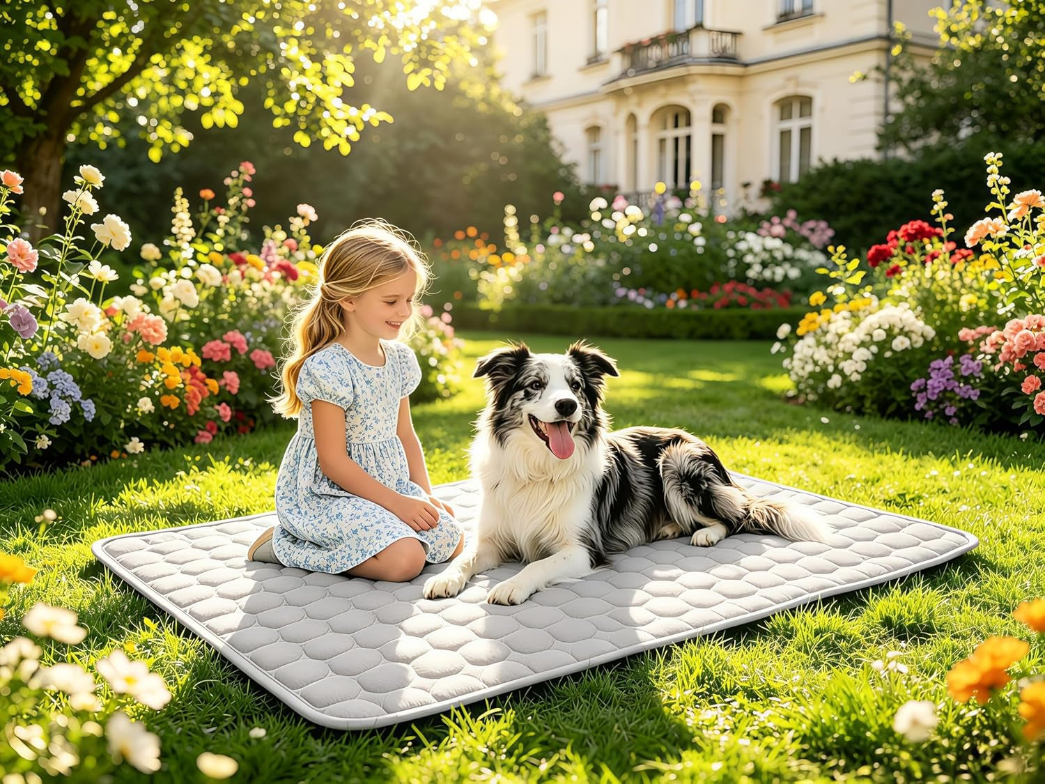 Arc-Chill Dog Cooling Mat — Instant Relief from Summer Heat