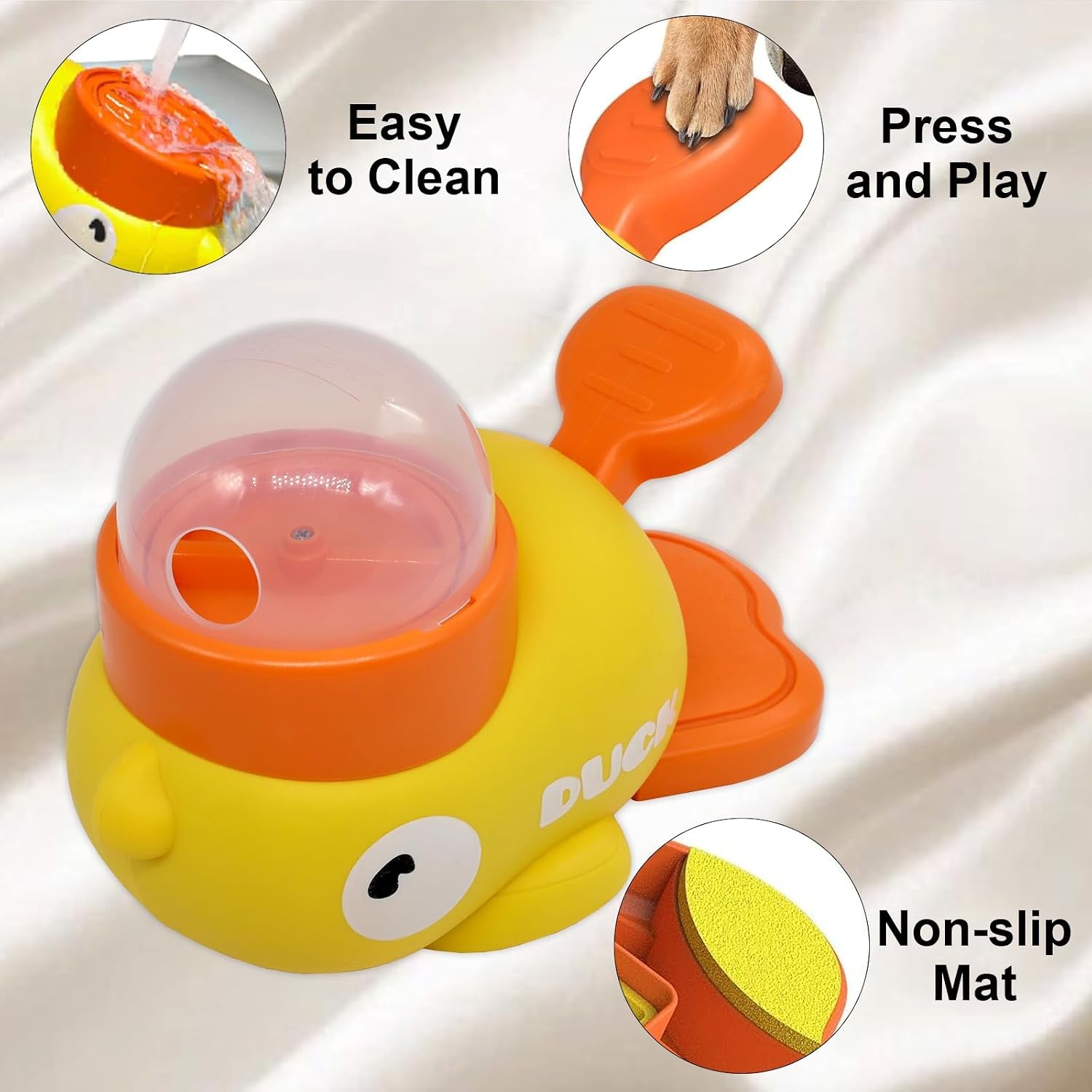 Interactive Treat Dispenser Toy — 2-In-1 Puzzle Slow Feeder
