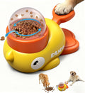 Interactive Treat Dispenser Toy — 2-In-1 Puzzle Slow Feeder