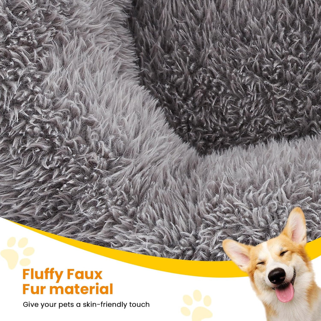 Calming Dog Bed — Anti-Anxiety Donut Cuddler, Washable