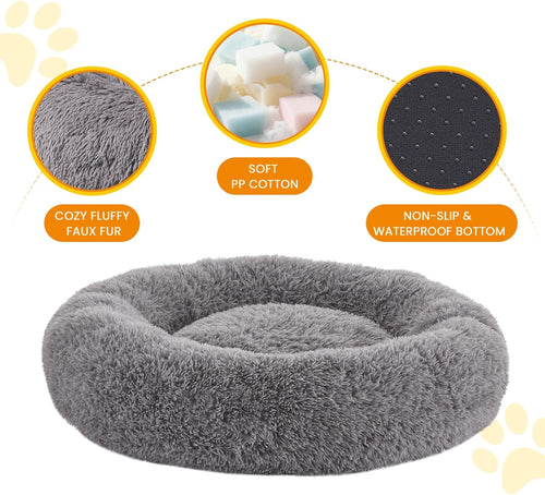 Calming Dog Bed — Anti-Anxiety Donut Cuddler, Washable