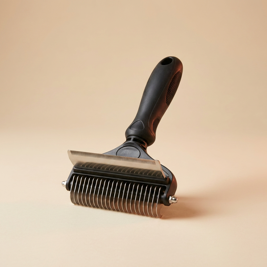 2-in-1 Deshedding Brush & Undercoat Rake — Cut Loose Fur by 95%